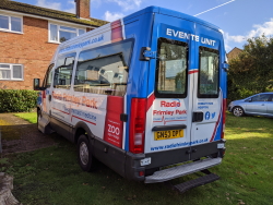 Radio Frimley Park OB vehicle